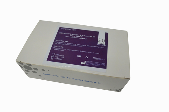 مجموعة أدوات اختبار الإنفلونزا المهنية ISO 13485 مجموعة مستضد مسحة الأنفلونزا