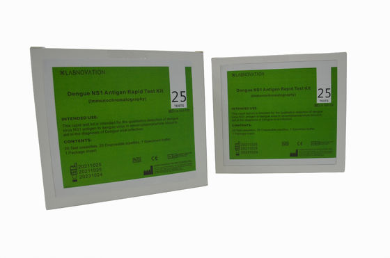 ISO13485 طقم مستضد حمى الضنك البلاستيكي بخطوة واحدة