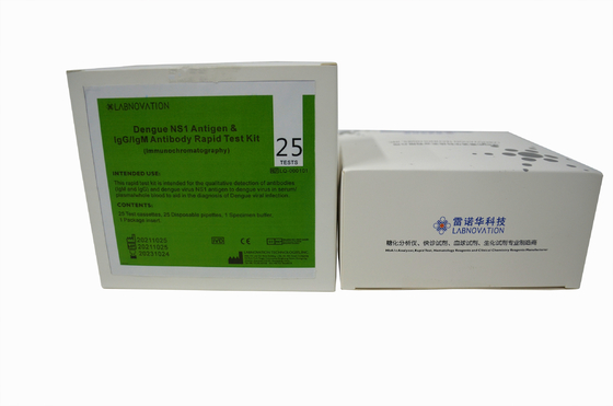 OEM 95٪ دقة اختبار الجسم المضاد لحمى الضنك كومبو اختبار سريع كيت
