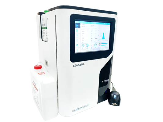 Labnovation HbA1c HPLC محلل 20 عينة قدرة الكشف الكمي
