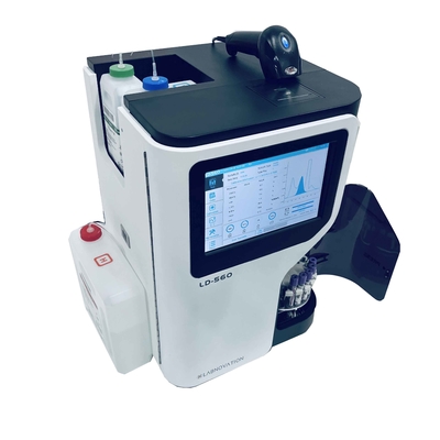 محلل HbA1c الآلي HPLC السريع المضغوط مع 20 موضع عينة