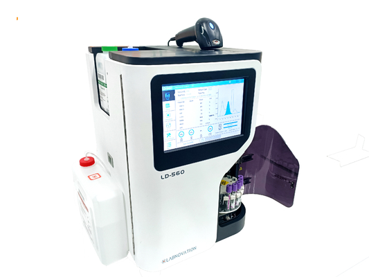 محلل لاختبار HbA1c أحدث محلل LD-560 HbA1c محلل IFCC معتمد